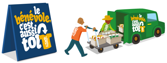 bénévole camion